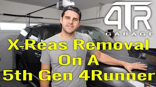 How To Quickly Remove The X-Reas System On A 5th Gen 4Runner