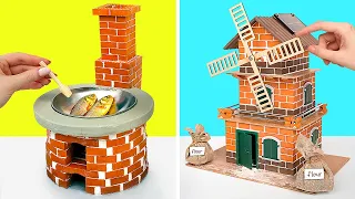 DIY Mini Bricks Crafts For Mini Food