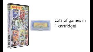 369 in 1 Gameboy Advance Cartridge Review