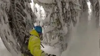 Champagne! Champagne! At Stevens Pass