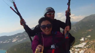 Летает как птица Параплан Кемер Анталия Турция Paragliding Adrasan ROM TRAVEL