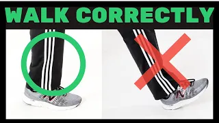 Physical Therapist Shows How to Walk Correctly