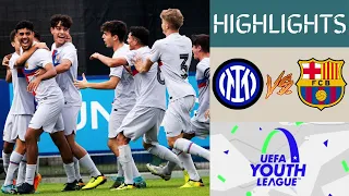 Inter Milan vs Barcelona U19 UEFA Youth League Highlights