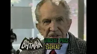 1992 Batman TV series interviews, Fox special - Adam West, Vincent Price, etc