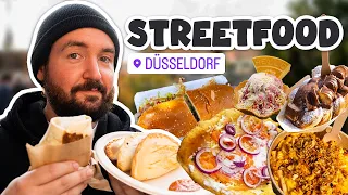 ALLES ESSEN auf dem GEHEIMEN STREETFOOD MARKT in DÜSSELDORF