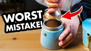 3 Mistakes RUINING Your Moka-Pot Coffee (And How To Fix Them!)