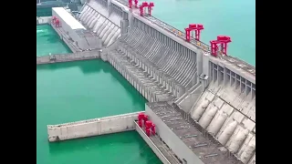 Take a look at the mighty Three Gorges Dam of China.