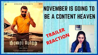 Soorarai Pottru - Official Trailer Reaction  | Suriya, Aparna | Sudha Kongara|  Ashmita Reacts