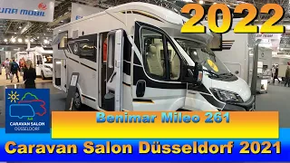2022 Benimar Mileo 261 Walkaround Caravan Salon Düsseldorf 2021