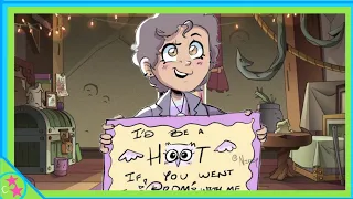 Luz's Romantic Prom Proposal ( The Owl House Comic Dub Compilation )