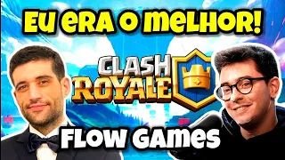 FLAKES POWER NO FLOW GAMES AFIRMA QUE ERA O MELHOR JOGADOR ENTRE OS YOUTUBERS DE CLASH ROYALE.