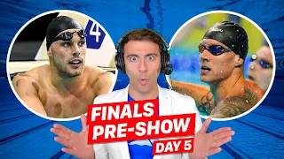 Tokyo Swimming Day 5 Finals Pre-Show LIVE