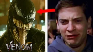 Spiderman Tobey Maguire Reacts to Venom Movie Ft. Tom Hardy 2018
