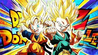 SONO FORTISSIMI! GOTEN e TRUNKS vs HYBRID SAIYAN ESBR! [DBZ: Dokkan Battle ITA]