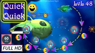 60 FPS | Feeding Frenzy 2 in HD (Level 48: From Deepest Night) | Gameplay | @gamingteachernepal