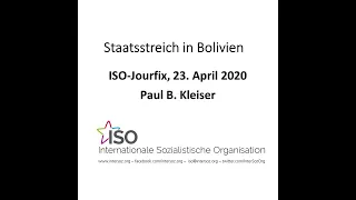 Staatsstreich in Bolivien