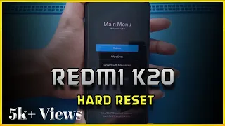 How to Hard Reset Redmi K20 | Factory Reset | 2022