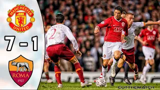 Man United vs AS Roma 7 - 1 | Highlights 2007