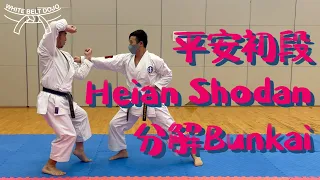 Bunkai007 - 平安初段分解 Bunkai of Heian Shodan