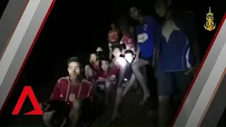 Thai cave rescue: First video of boys found alive after 9 days in Tham Luang