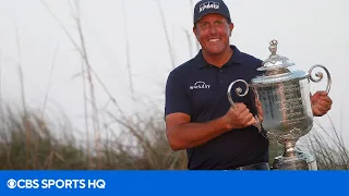 Phil Mickelson's FULL Final Hole and Reaction as he Wins the 2021 PGA Championship | CBS Sports HQ