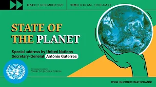 UN Chief's State of the Planet speech at Columbia University