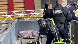 Un hombre  de aproximadamente 50 años en situación de calle murió por Hipotermia en la plaza Tapatía