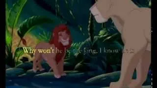 Can you feel the love tonight (Karaoke with choir) Singer's and Nala's voice