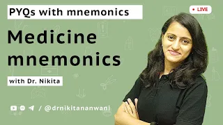 Medicine PYQs with mnemonics  | Medicine mnemonics | Dr. Nikita Nanwani