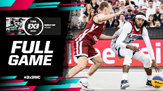 USA 🇺🇸 vs Latvia 🇱🇻 | Men | Full Game | FIBA 3x3 World Cup 2023