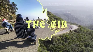 THE GIB - Downhill Skateboarding Video on Santa Barbara Classic