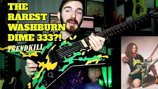 RESTORING THE RAREST WASHBURN DIMEBAG 333 SIGNATURE GUITAR!? -Washburn Trendkill - Eric Morettin