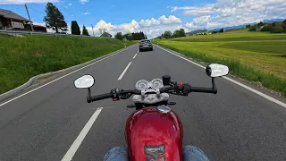 Quick Review - Triumph Speed Twin 1200 - Raw Sound Dual-Mode Valved Exhaust - Read Description
