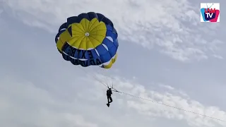 Paragliding in Khan Pur Dam  An Unforgettable Experience | آپ نے گھبرانا نہی #paragliding