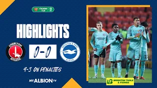 EFL Cup Highlights: Charlton Athletic 0 Albion 0 (Charlton win 4-3 on penalties)