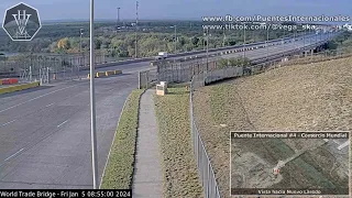 2024 01 05   Puente Internacional 4 viendo hacia Nuevo Laredo