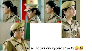 Santosh rocks everyone shocks shocks😂 Uff yeh masumiyat