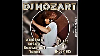 DJ MOZART@AMNESIA CLUB Discoteca - SANGEMINI (TERNI) - DJ SET OF 11-05-1985 (VIDEO BY CINZIA T.)