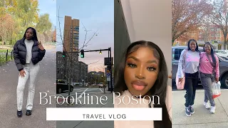 VLOG: Boston Travel Vlog |Brookline| 🥳 Beacon Hill + More