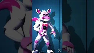 fnaf ar edit ( all foxy , mangle, Roxy ) #shorts