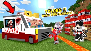 AZUYA BUAT KOTA HANTU ISI MOBIL VAN UPIIN IPIIN DI MINECRAFT TAPI KITA PRANK JADI HANTU ICE SCREAM