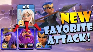 THIS IS AMAZING! 15 Healer?! TH13 Triple Royal Charge Attack Strategy! Best TH13 Attack Strategies