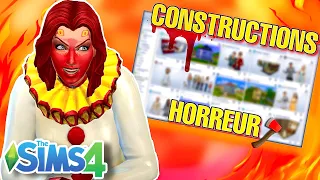 J'AI VISITÉ LES CONSTRUCTIONS LES PLUS DÉRANGEANTES DES SIMS 4... (j'en ai eu la nausée)