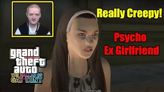 Luis's Psycho Stalker Ex Girlfriend, Really Creepy-  GTA TBOGT Random Stranger