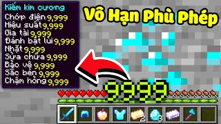 Minecraft nhưng Kinh Nghiệm = Phù Phép Vật Phẩm