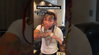 6ix9ine and his new jeweler