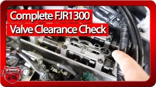 How To Check FJR1300 Valve Clearance Gen III