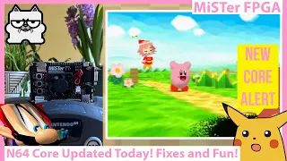 MiSTer FPGA N64 Core Updated Again! Big Improvements, Game Fixes and Controller Fixes!