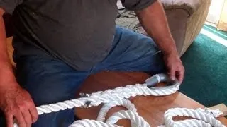 How to Splice a Mooring Line