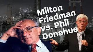 Milton Friedman on Donahue Show: Greed, Markets, and Government